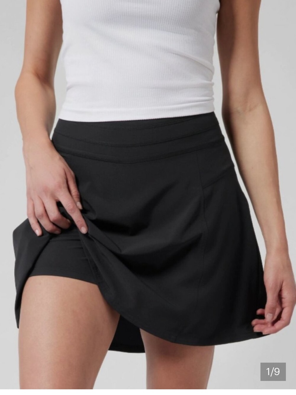 Athleta All Day Skort Black Size 10